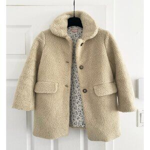 Bonpoint Teddy Coat in Beige, size 8y.